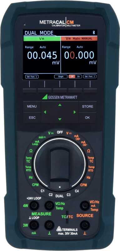 METRACAL CM PRO - Calibrator, simulator en multimeter